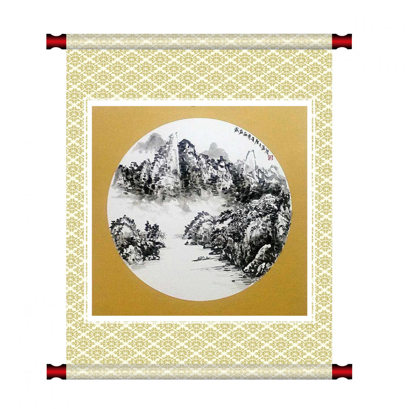 高勇利国画作品《【大道】作者高勇利》【图1】