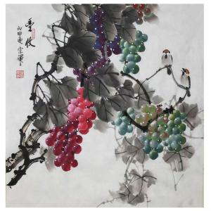 韩宗华国画作品《【丰收】作者韩宗华》价格5760.00元