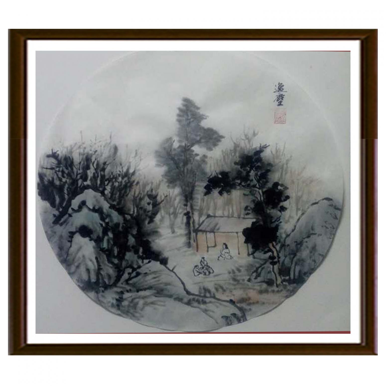 高勇利国画作品《【欢声笑语】作者高勇利》【图2】