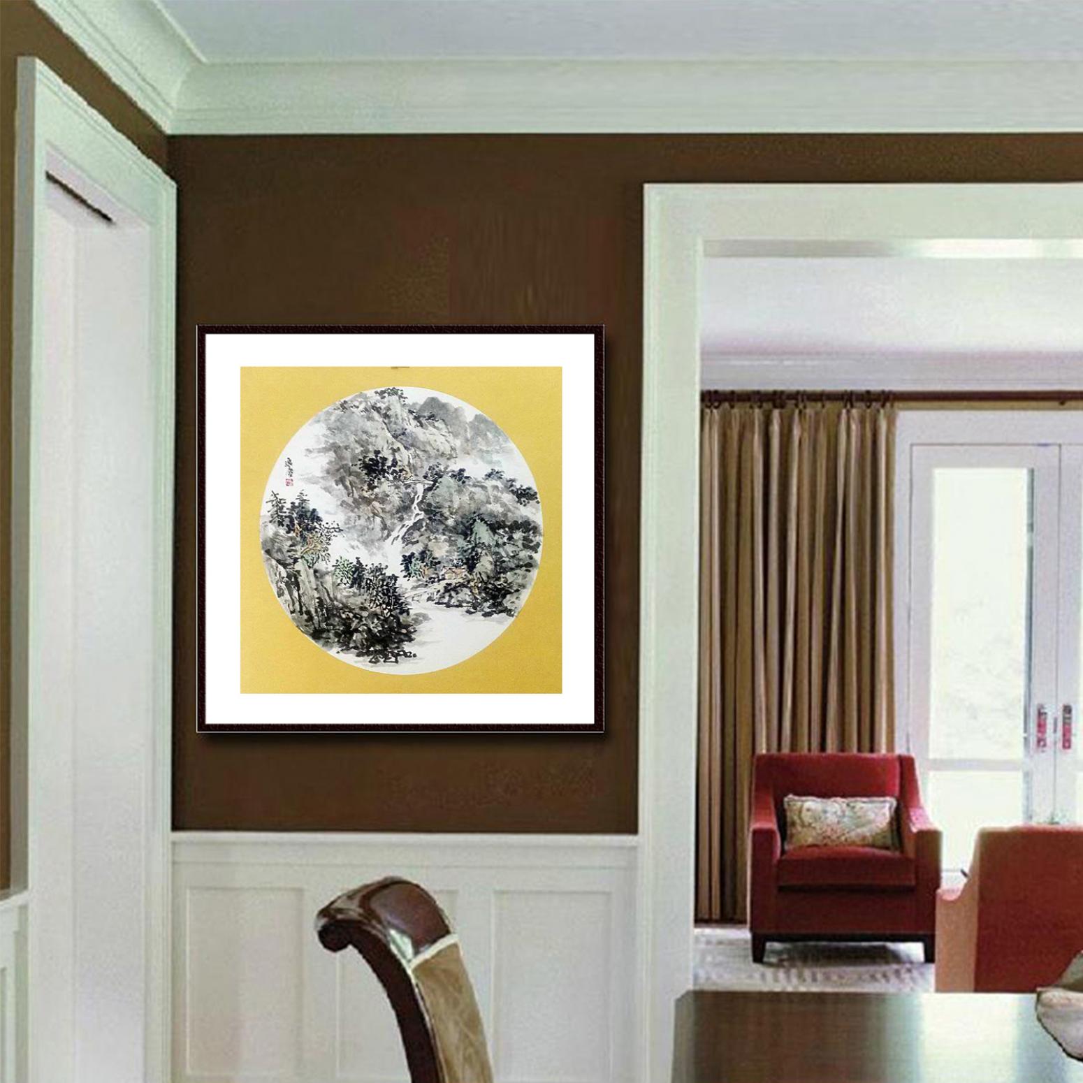 高勇利国画作品《【为邻】作者高勇利》【图3】