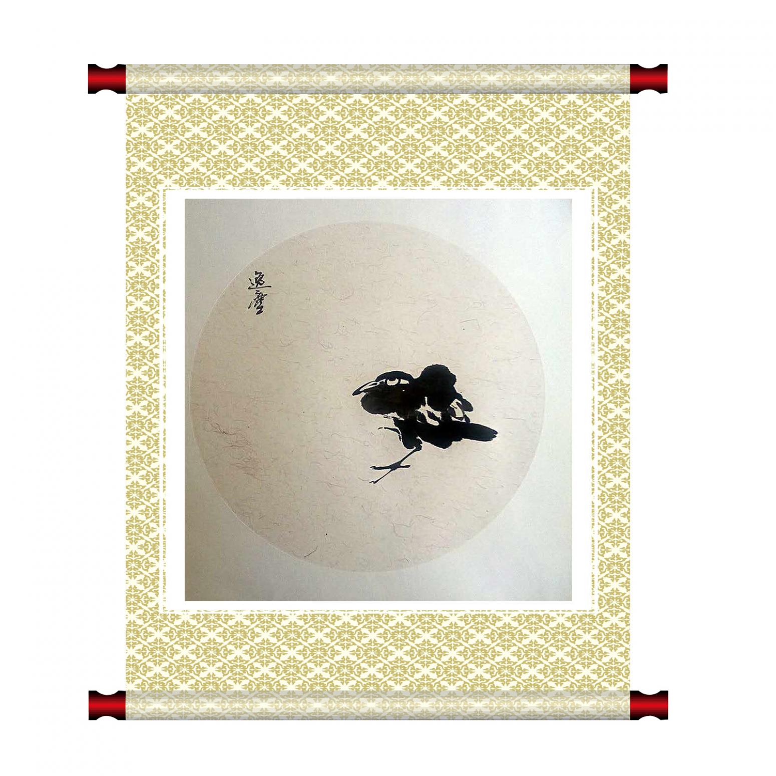 高勇利国画作品《【独影】作者高勇利》【图1】