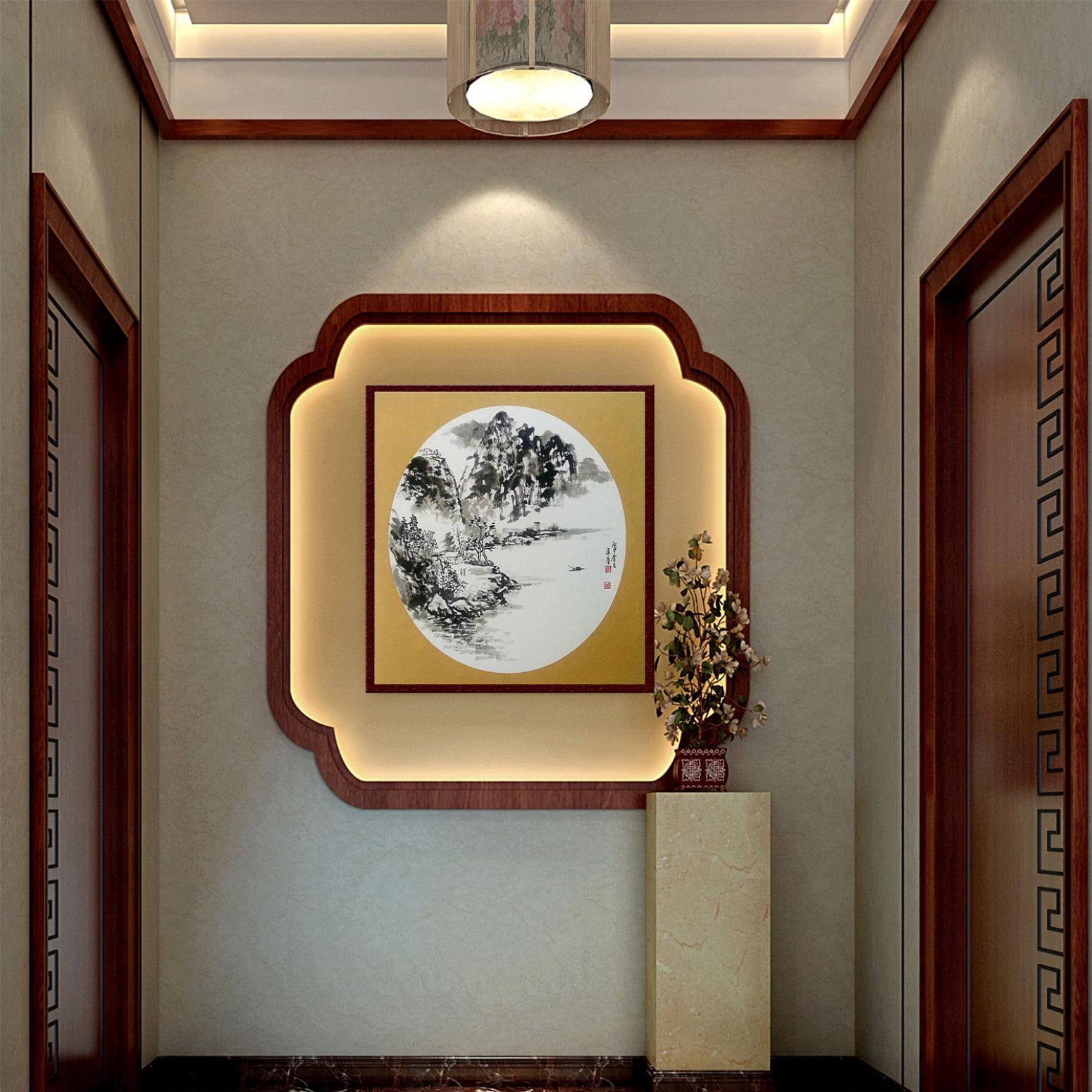 高勇利国画作品《【泛舟】作者高勇利》【图3】