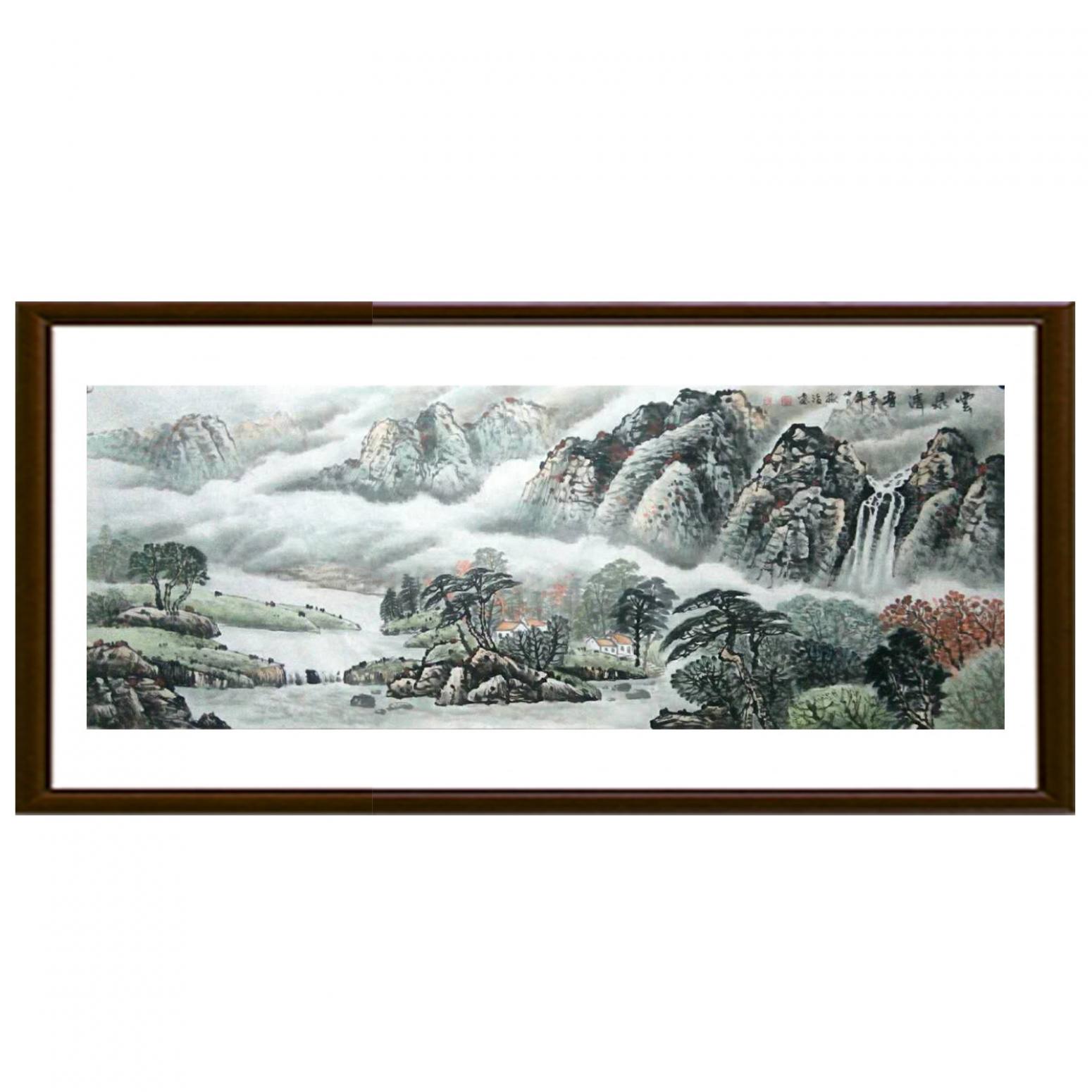 郭振治国画作品《【源远流长之二】作者郭振治》【图2】