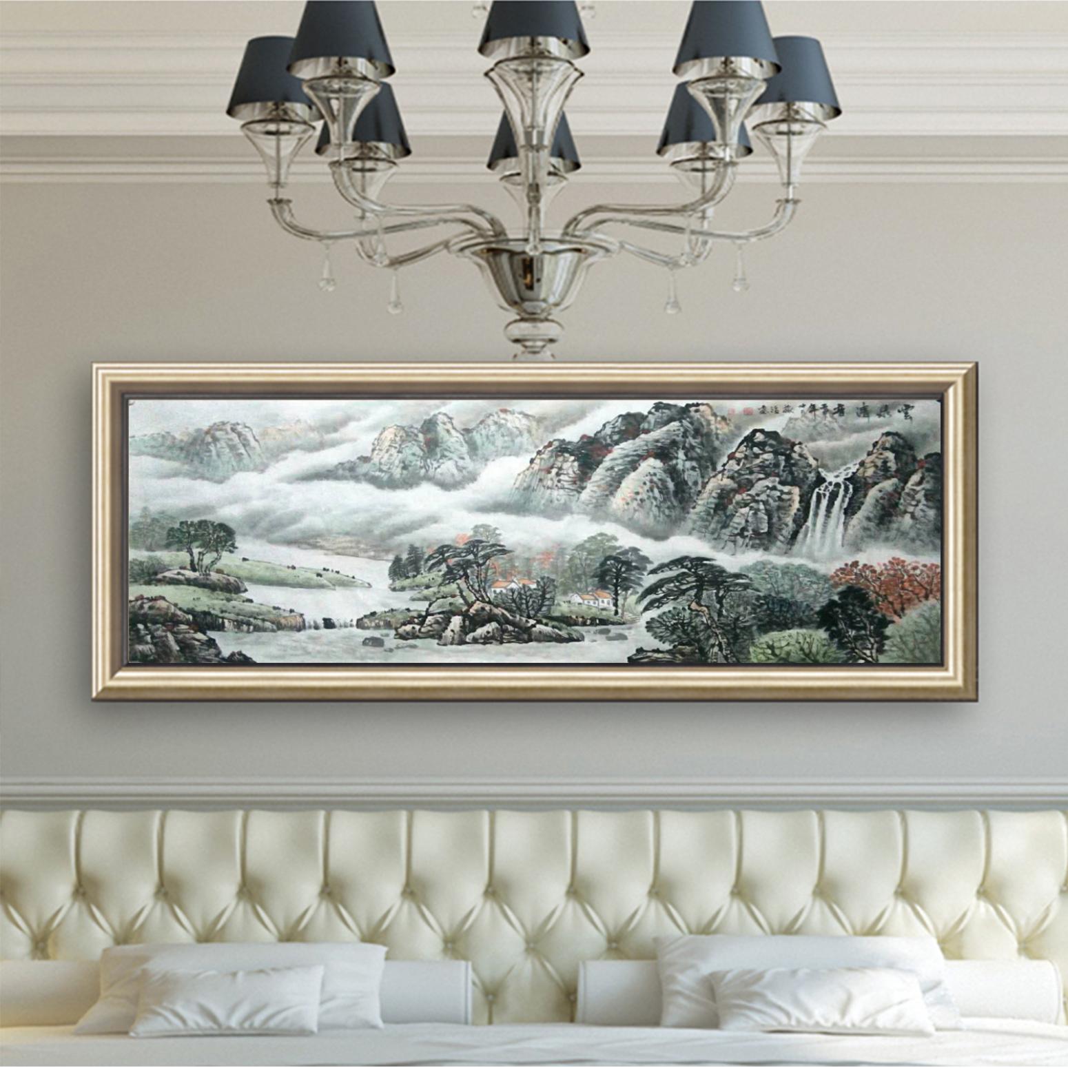 郭振治国画作品《【源远流长之二】作者郭振治》【图3】