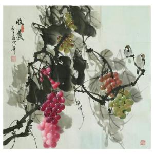 韩宗华国画作品《【收获】作者韩宗华》价格5760.00元