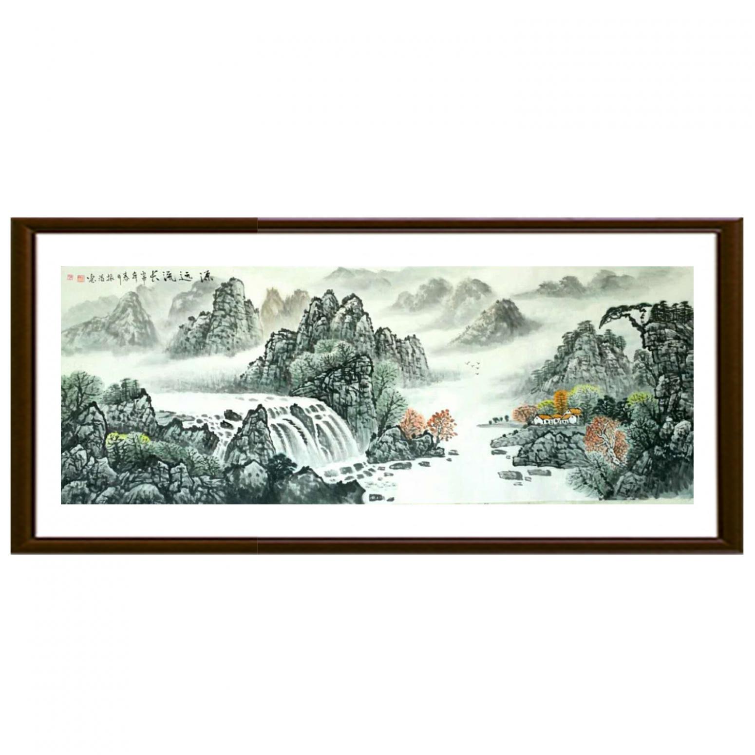 郭振治国画作品《【源远流长三】作者郭振治》【图2】