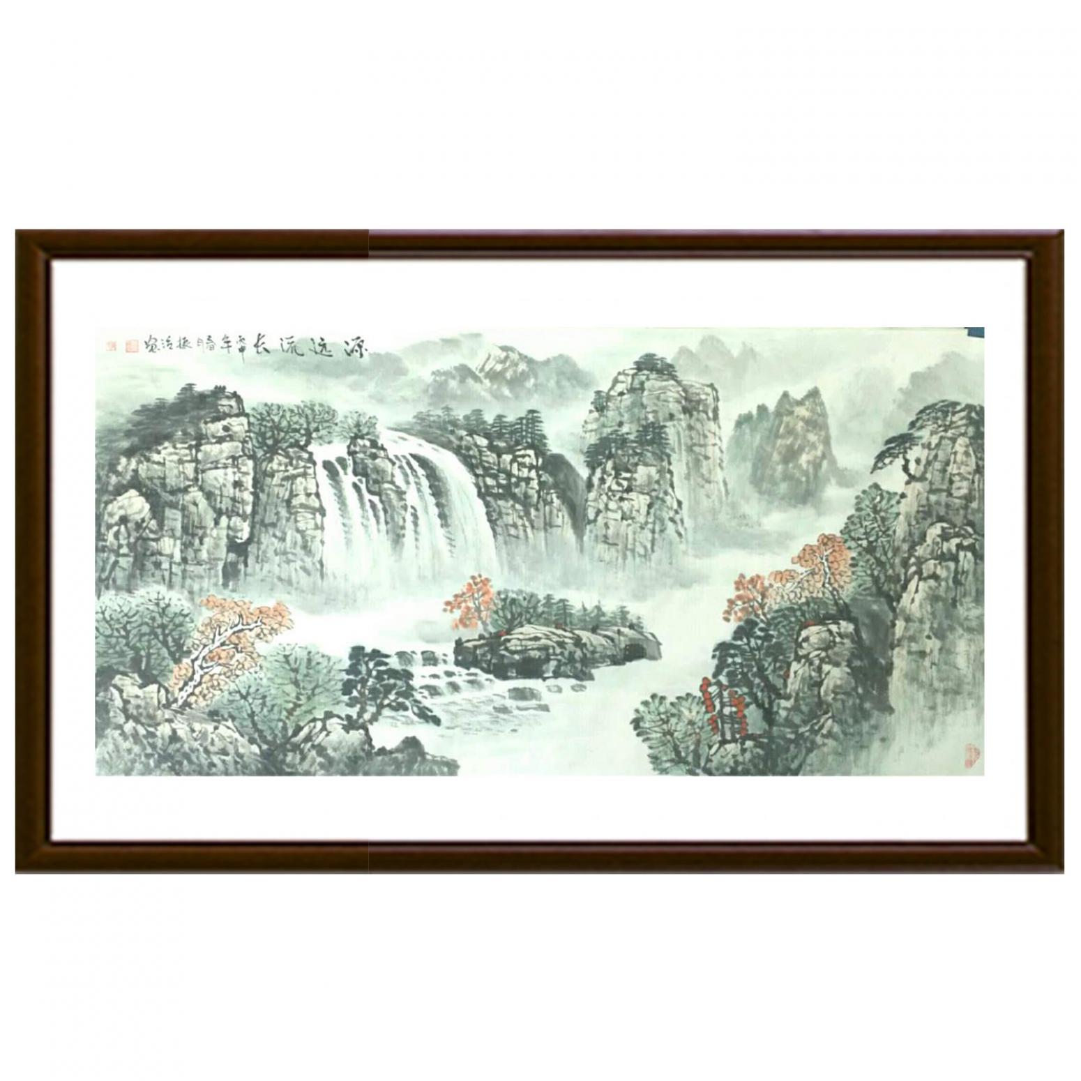 郭振治国画作品《【源远流长】作者郭振治》【图2】