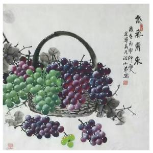 韩宗华国画作品《【紫气东来8】作者韩宗华》价格5760.00元