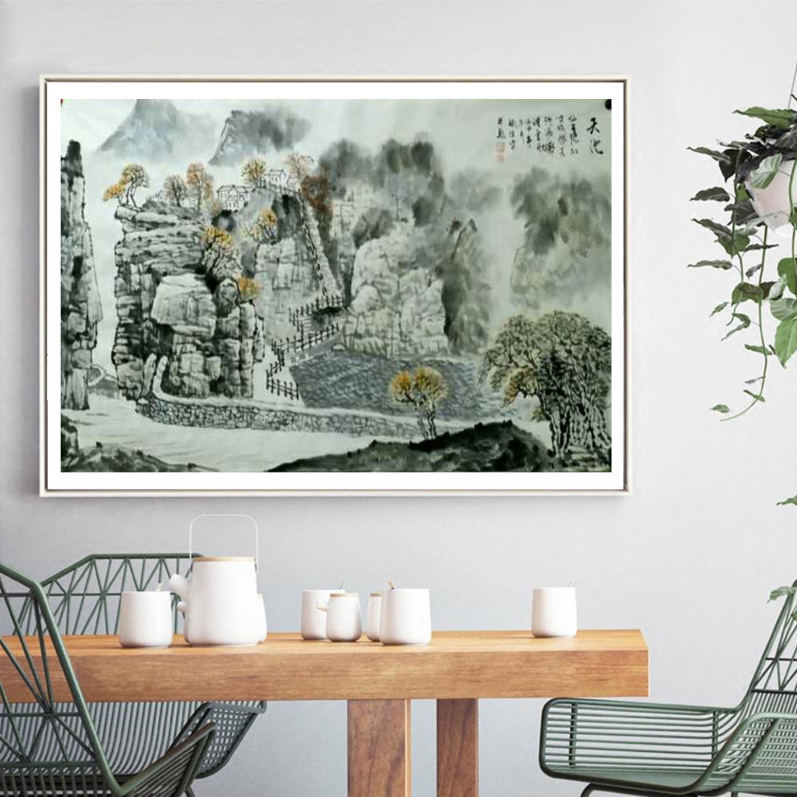 郭振治国画作品《【天池】作者郭振治》【图3】