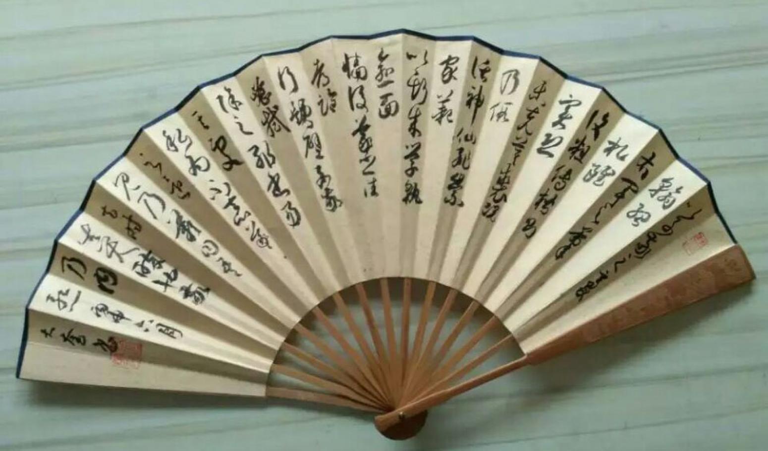 李大奎国画作品《【折扇2】作者李大奎》【图0】