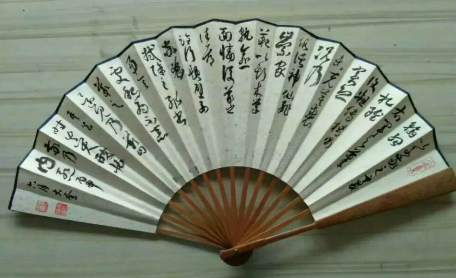 李大奎国画作品《【折扇3】作者李大奎》【图0】