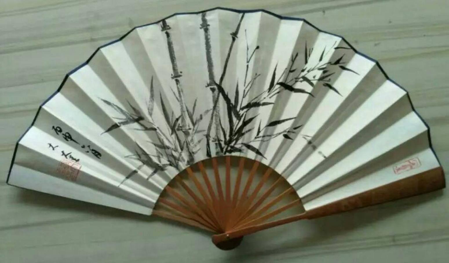 李大奎国画作品《【折扇5】作者李大奎》【图0】