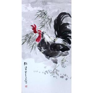艺术品图片：艺术家李沛泰国画作品名称《【金鸡3】作者李沛泰》价格700.00 元