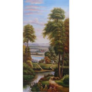 艺术品图片：艺术家黎群油画作品名称《【油画小路】作者黎群》价格720.00 元