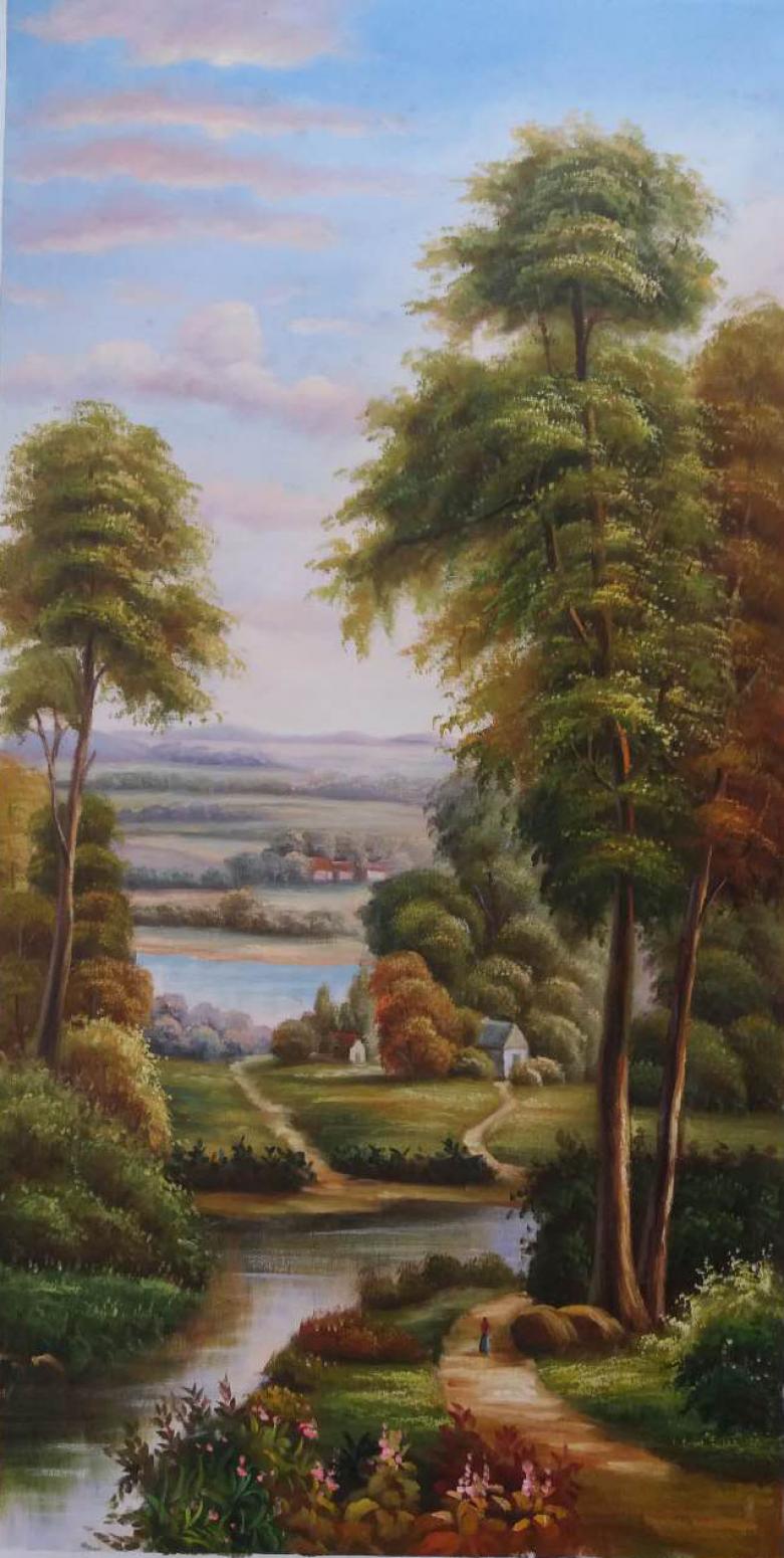 黎群油画作品《【油画小路】作者黎群》【图0】