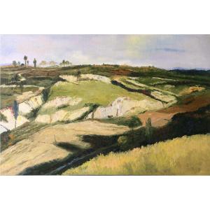 艺术品图片：艺术家王艺油画作品名称《【遥遥远峰】作者王艺》价格960.00 元