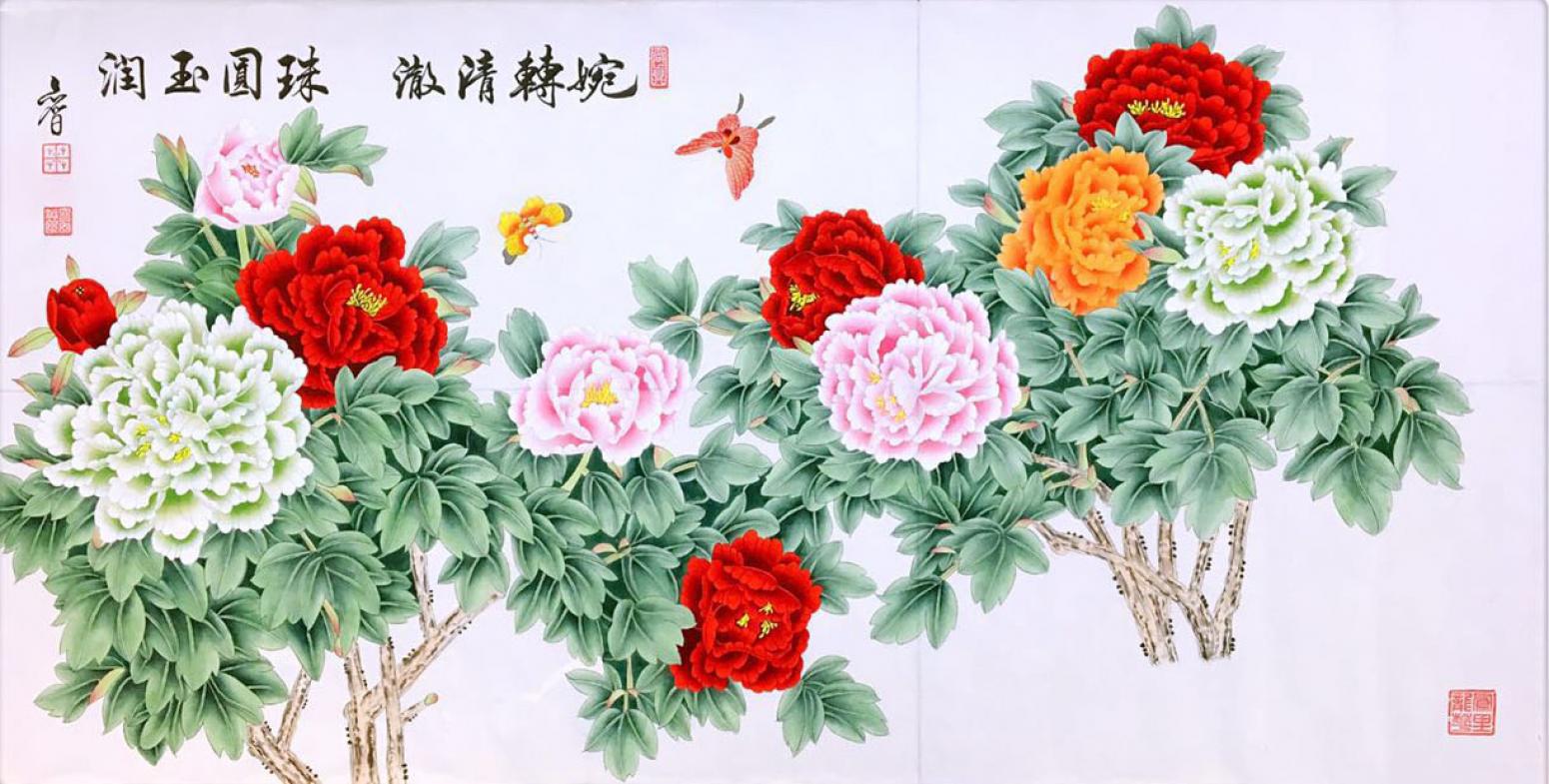 田奕智国画作品《【婉转清澈】作者田奕智》【图0】