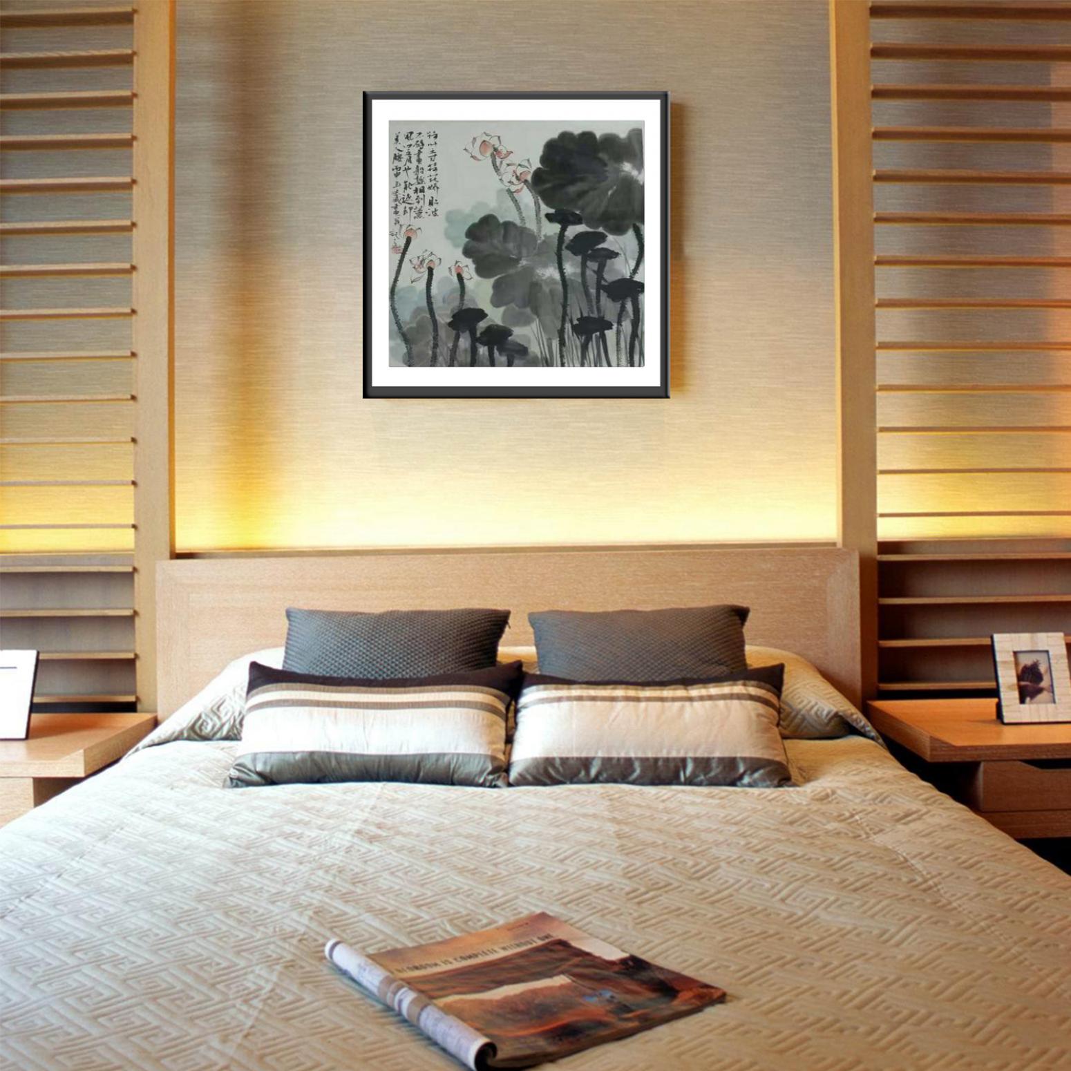 郭志威国画作品《【莲】作者郭志威》【图3】