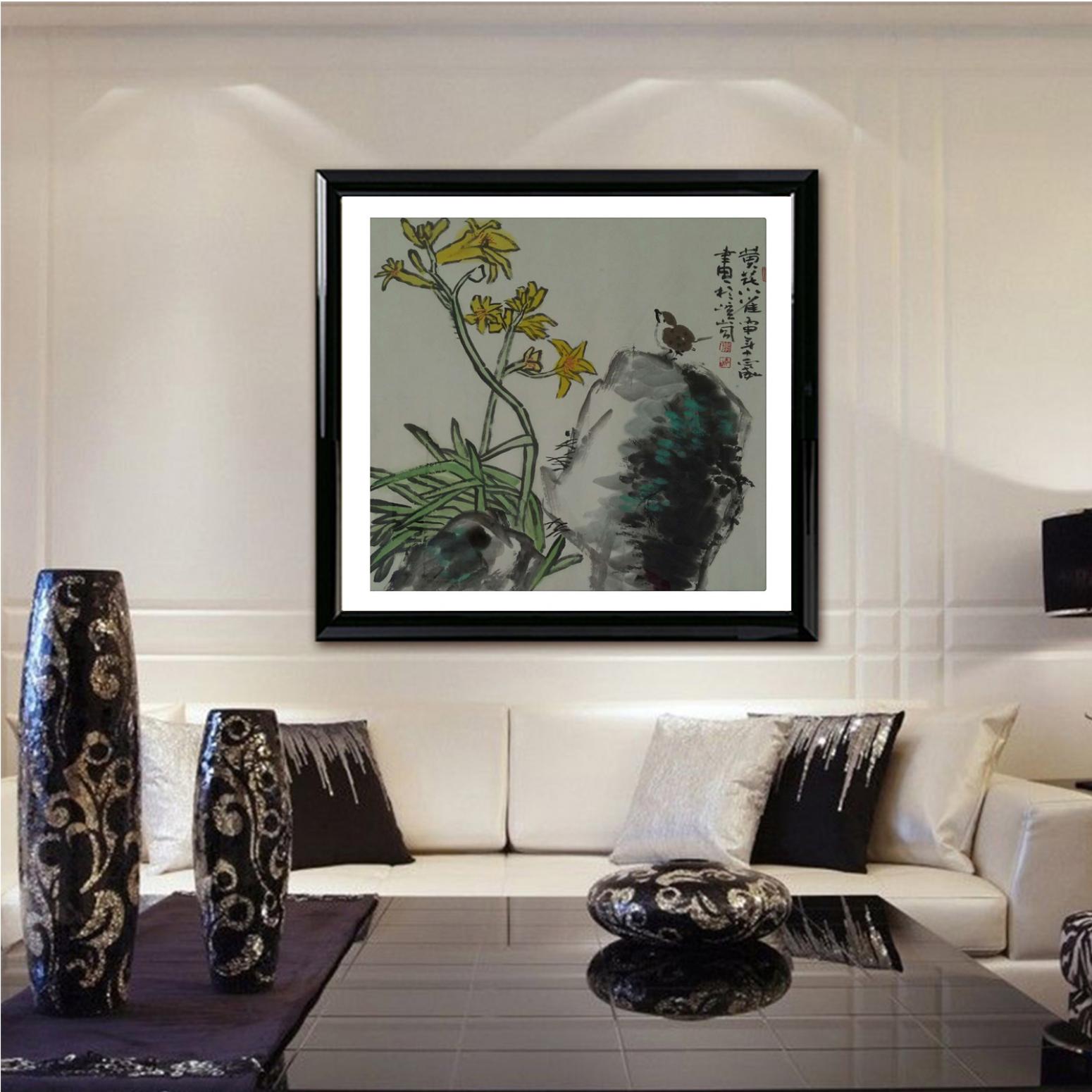 郭志威国画作品《【黄花雀】作者郭志威》【图3】