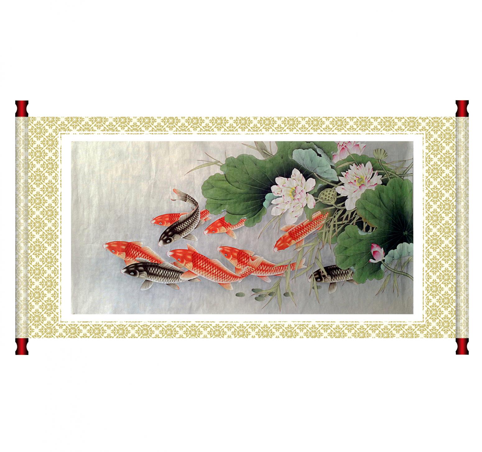 胡记领国画作品《【同乐】作者胡记领》【图1】