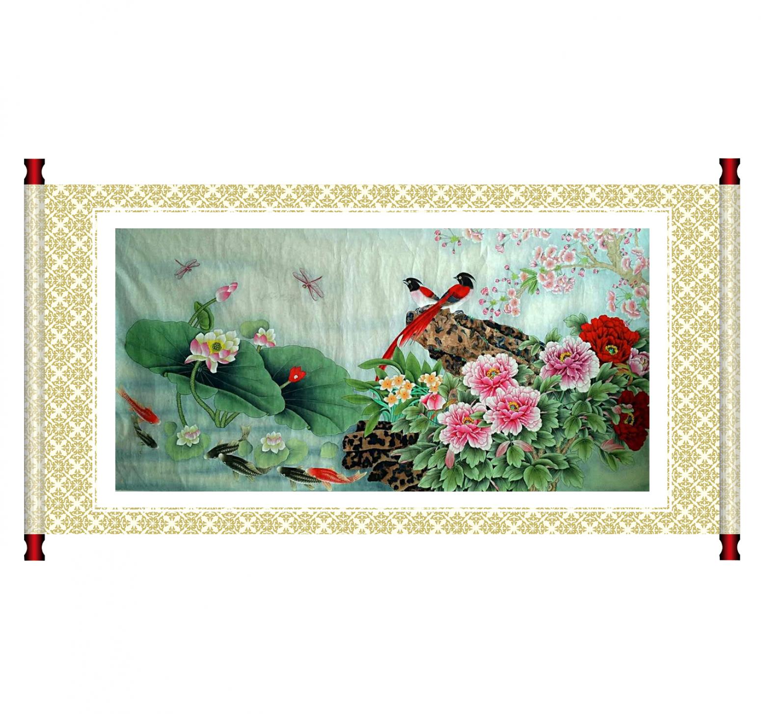 胡记领国画作品《【雀灵】作者胡记领》【图1】