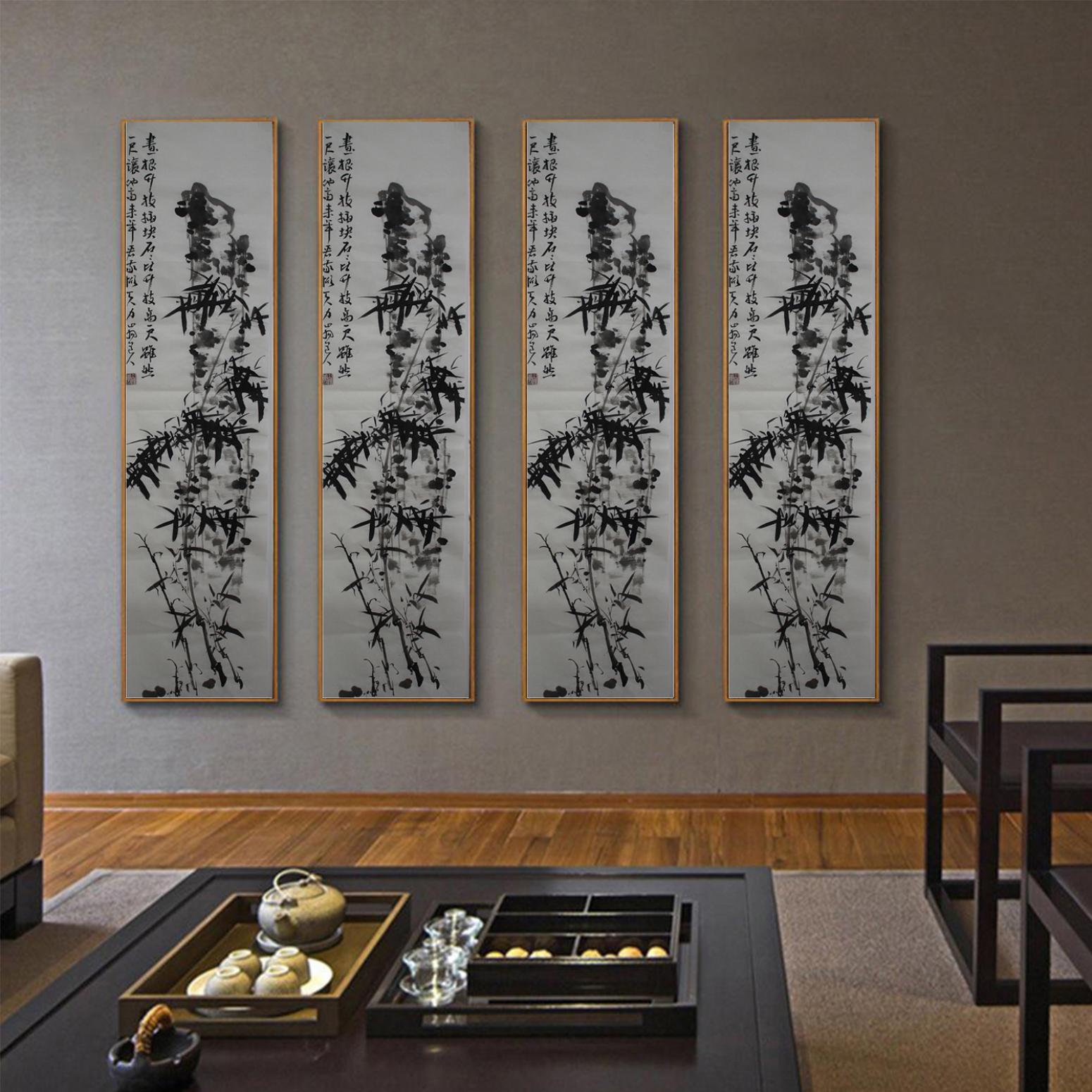 李伯元国画作品《【墨竹】作者李伯元》【图3】