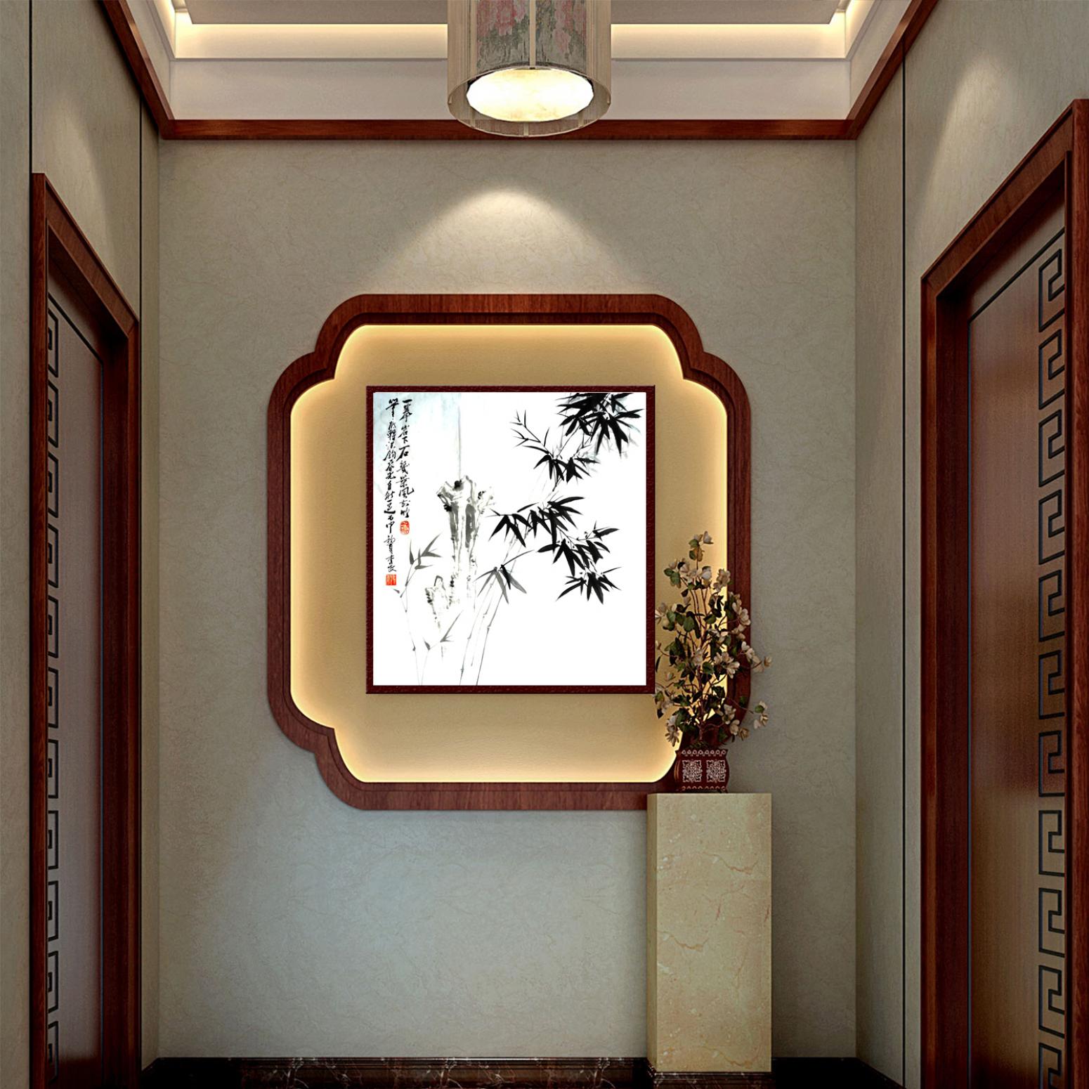 李牧国画作品《【石中生机】作者李牧》【图3】