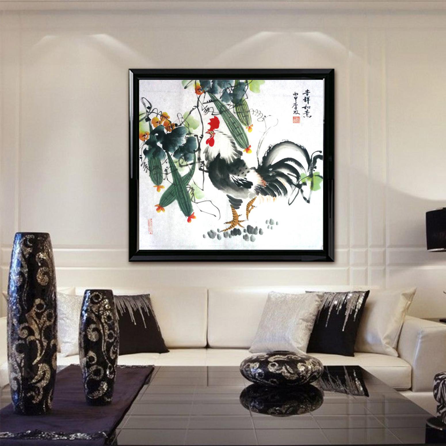 李牧国画作品《【吉祥如意】作者李牧》【图3】