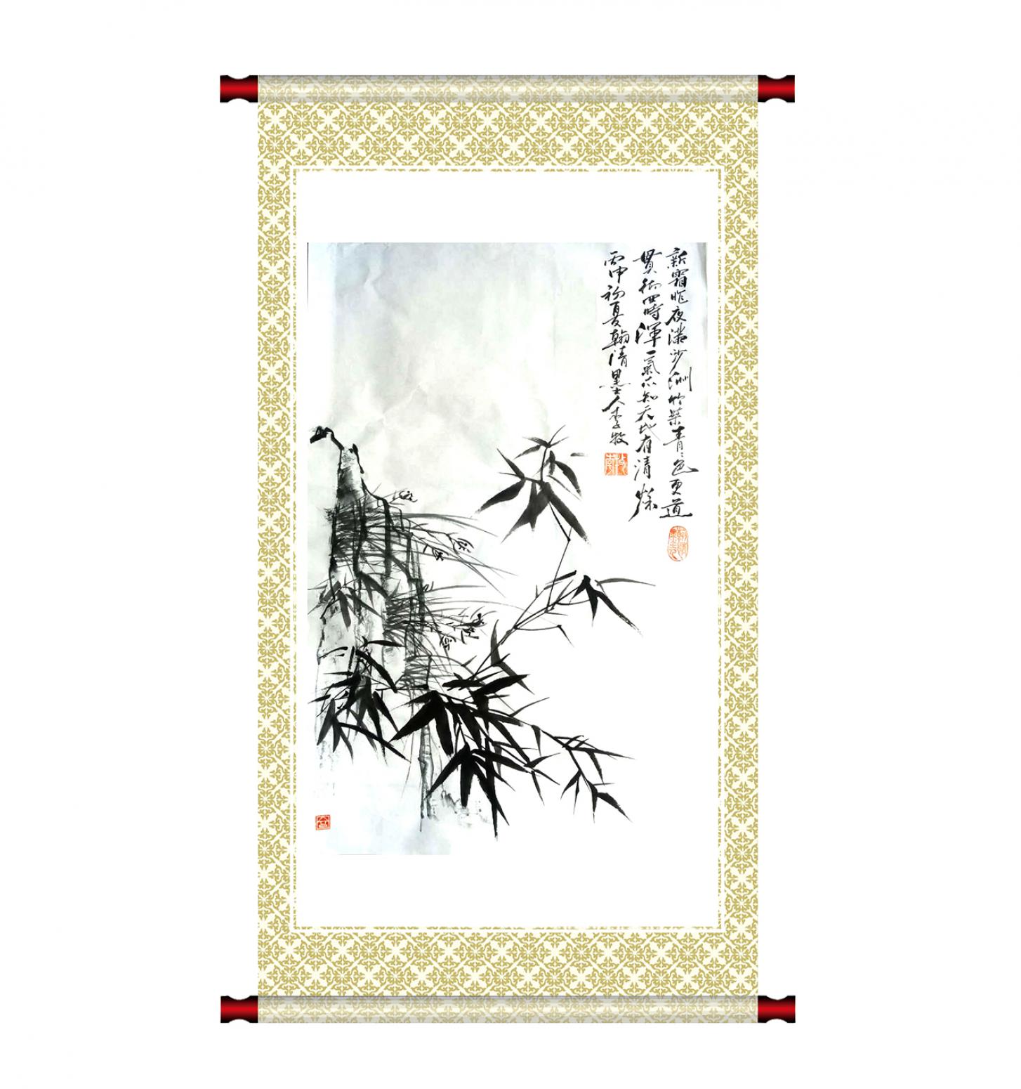 李牧国画作品《【绝处逢生】作者李牧》【图1】