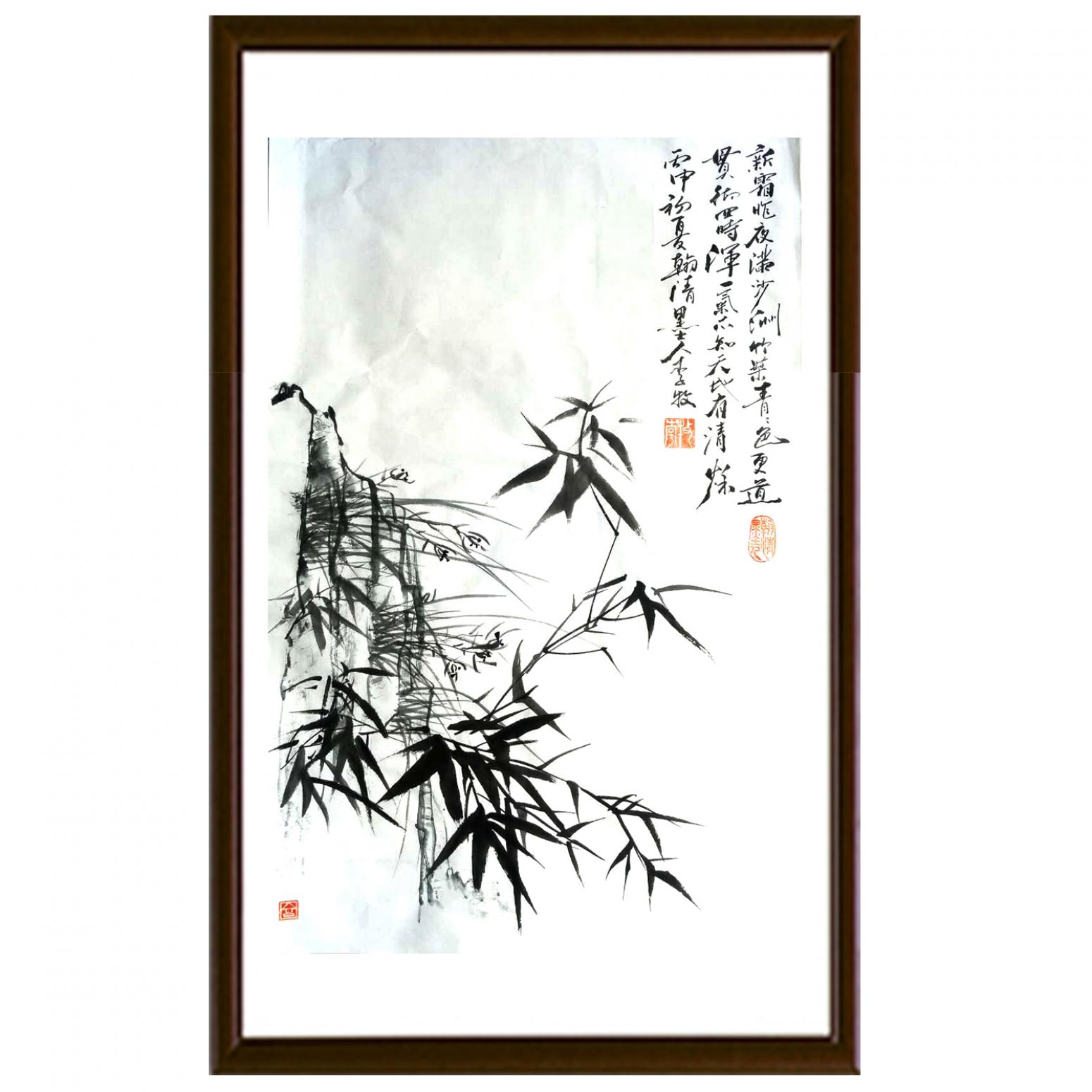 李牧国画作品《【绝处逢生】作者李牧》【图2】