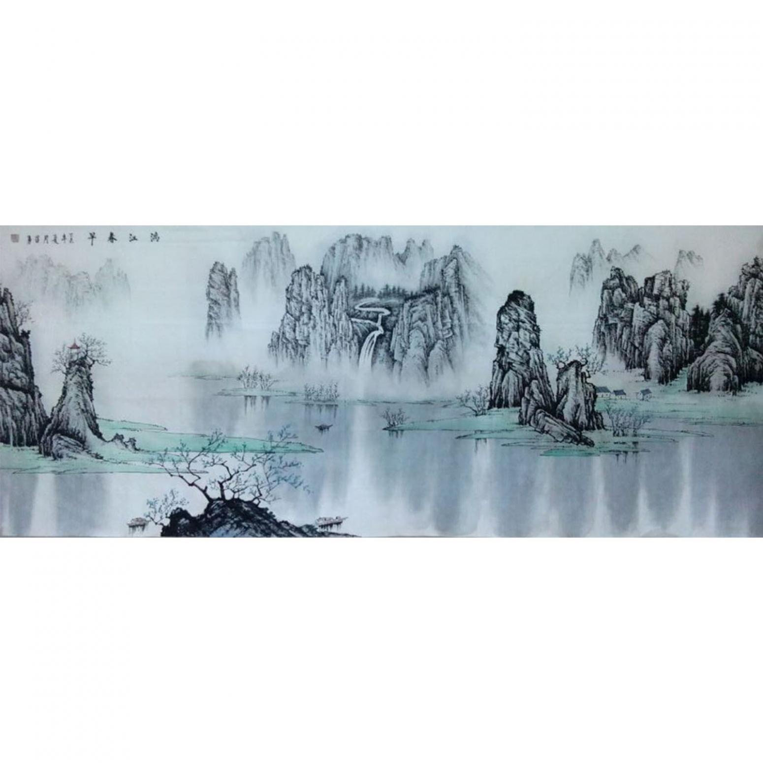 秦召勇国画作品《【..春早】作者秦召勇》