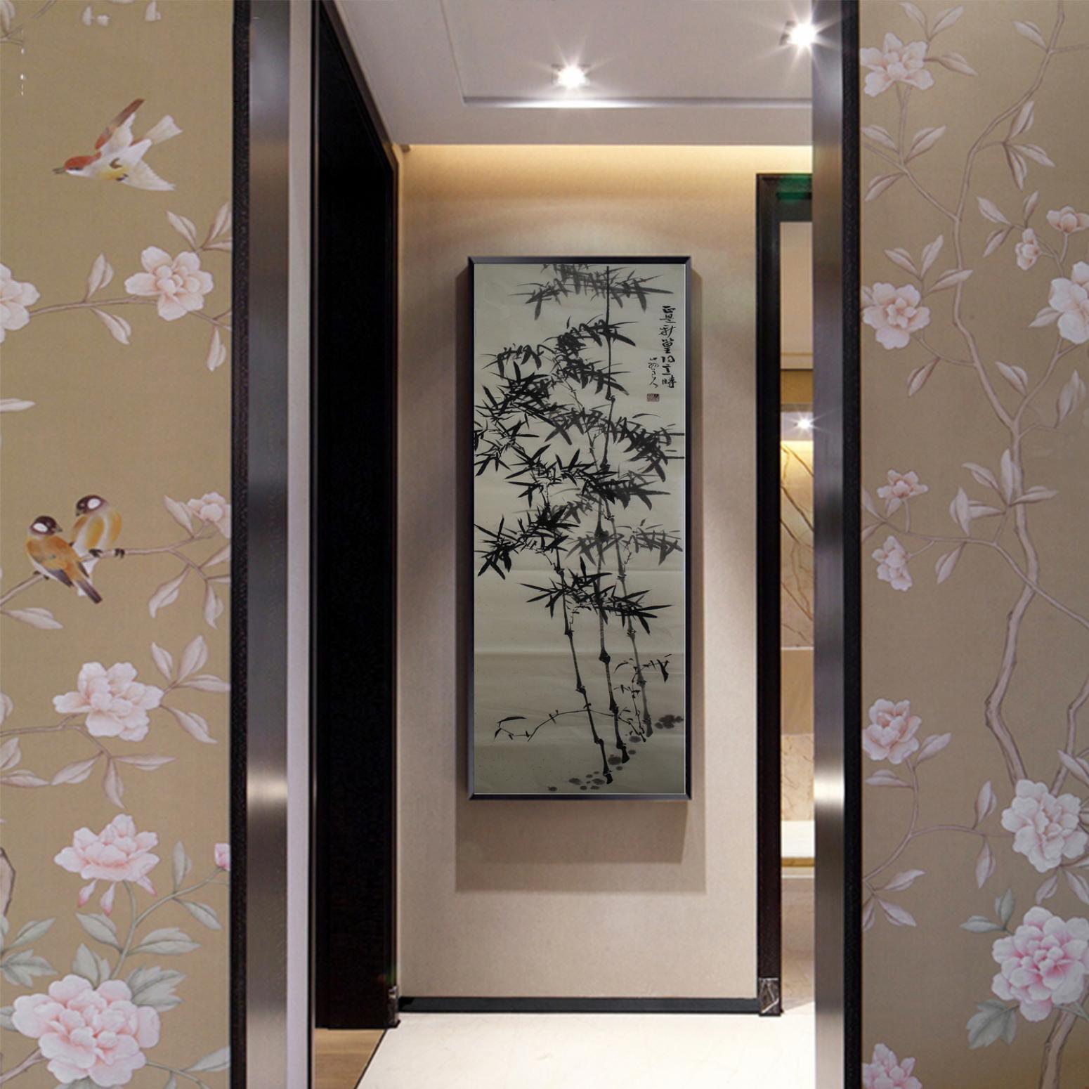 李伯元国画作品《【墨竹系列七】作者李伯元》【图3】