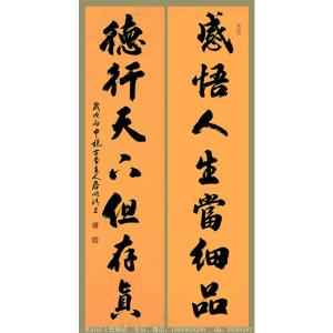 艺术品图片：艺术家詹顺清书法作品名称《【感悟人生..】作者詹顺清》价格2400.00 元