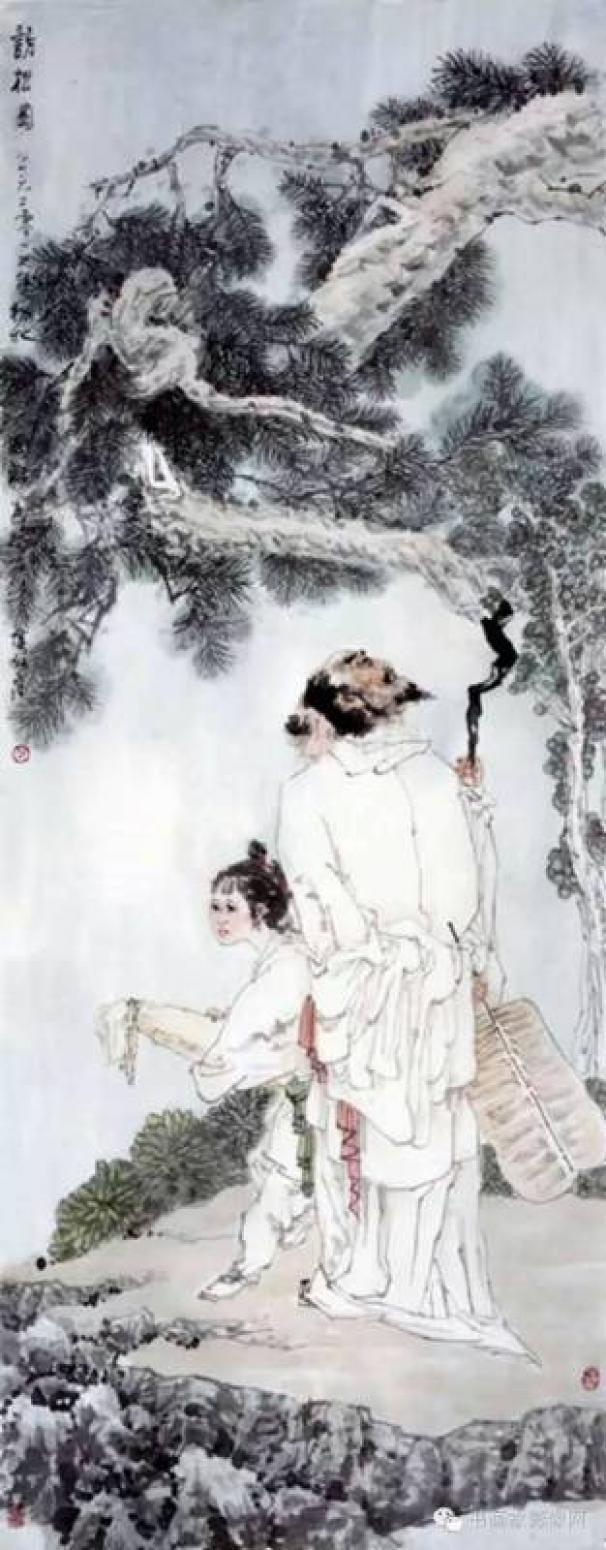 赵国毅国画作品《【人物5】作者赵国毅》【图0】