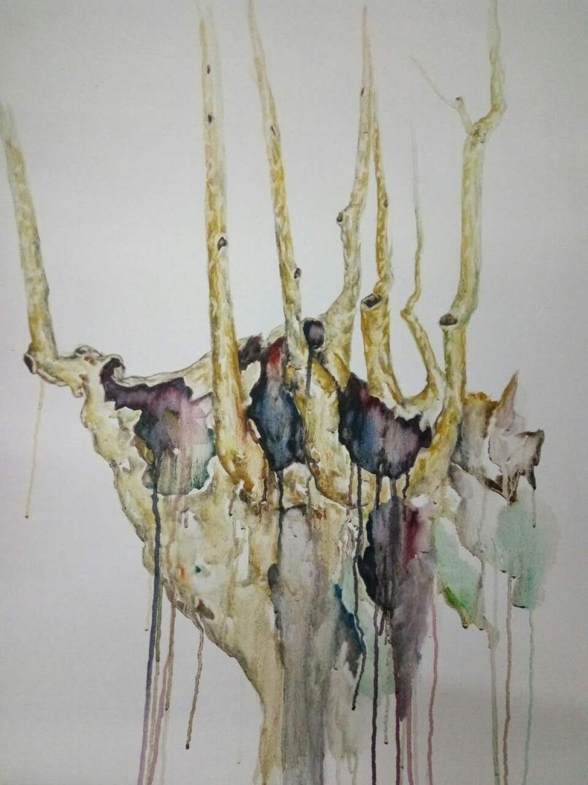 兰笑凤油画作品《【活力之源】作者兰笑凤》【图0】