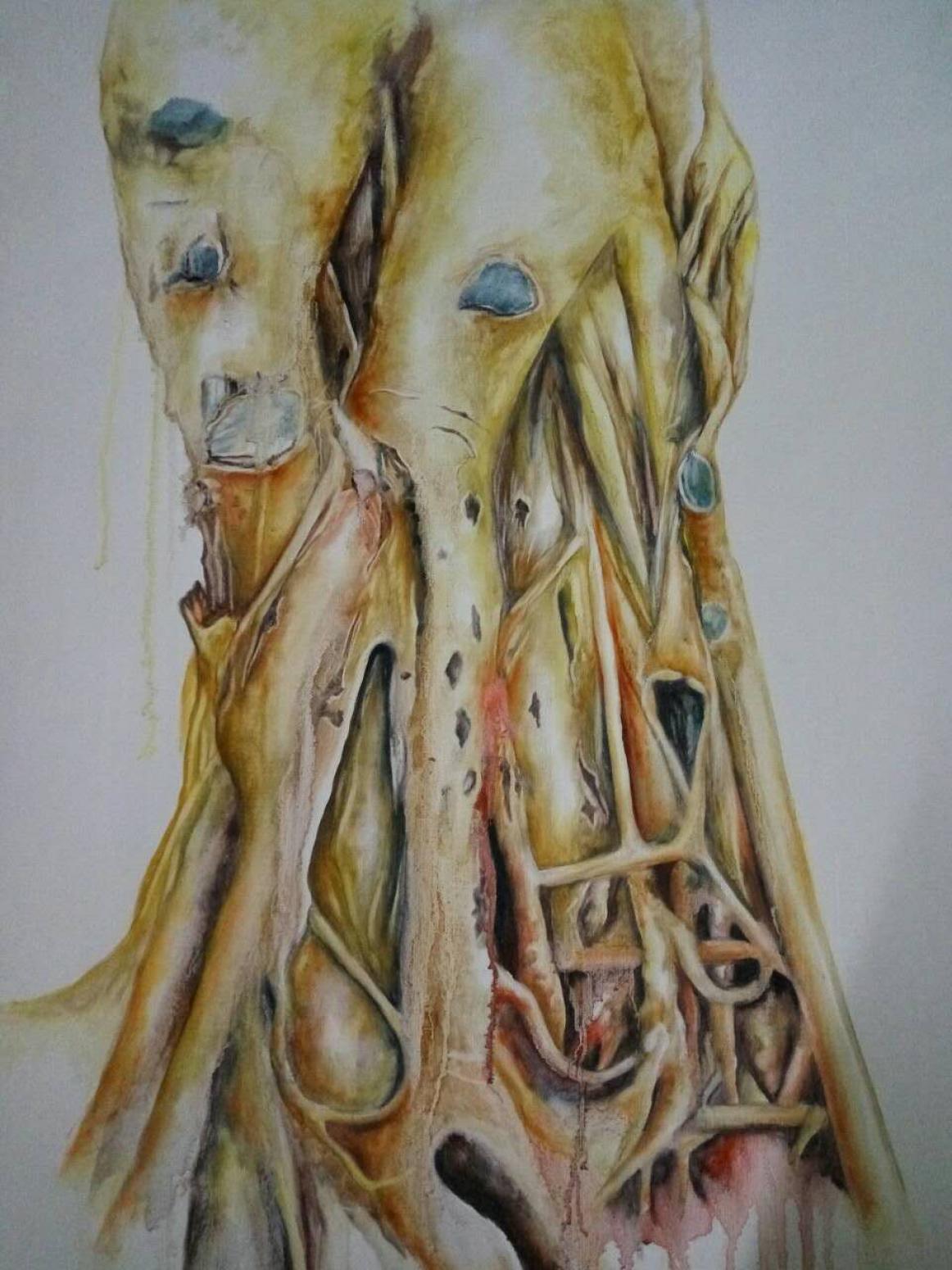 兰笑凤油画作品《【树】作者兰笑凤》【图0】