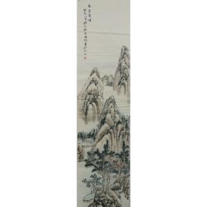 李儒信国画作品《【春云叠嶂】作者李儒信》价格1920.00元