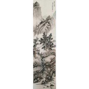 李儒信国画作品《【碧山深处】作者李儒信》价格1920.00元