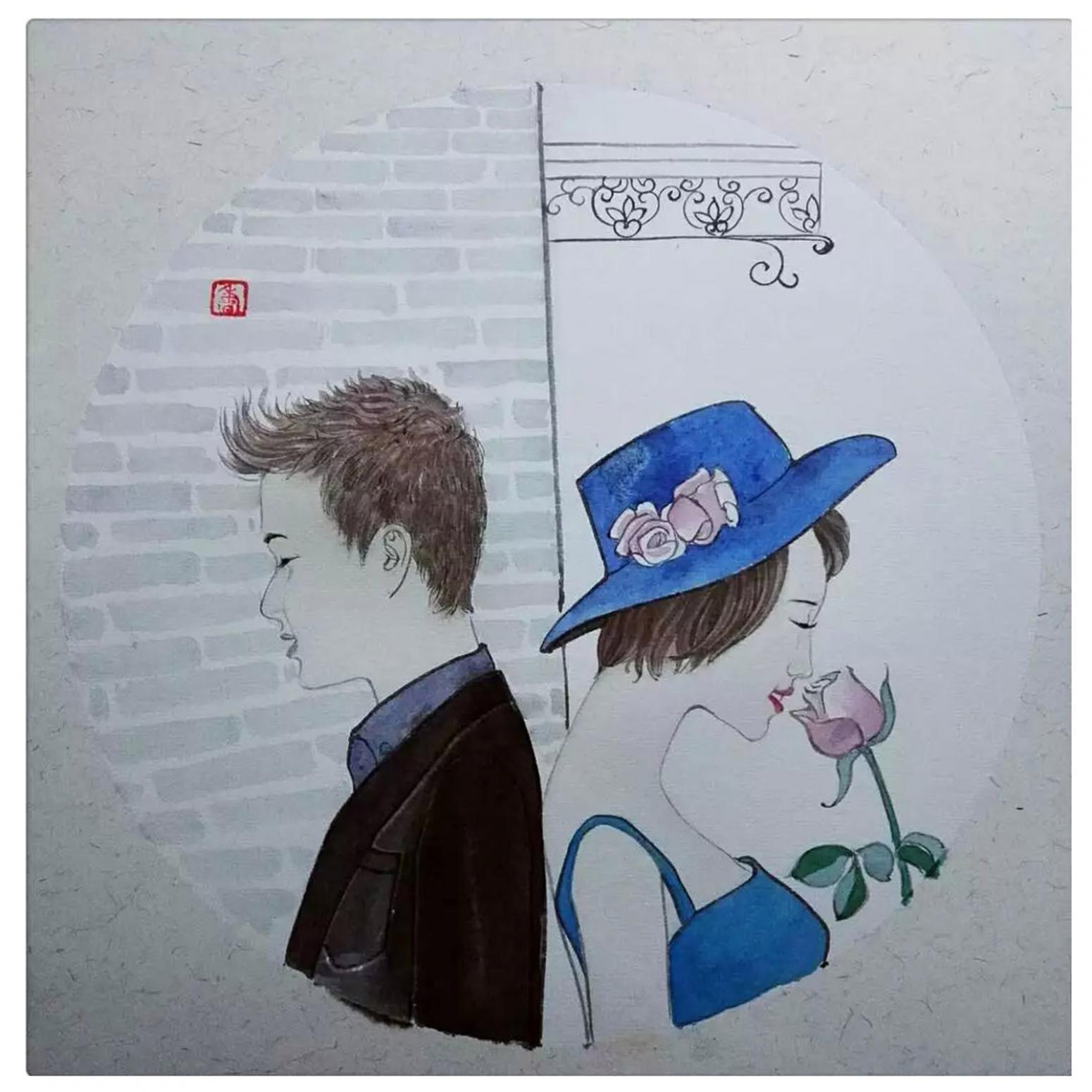 刘晓宁国画作品《【工笔人物定制】作者刘晓宁》【图0】