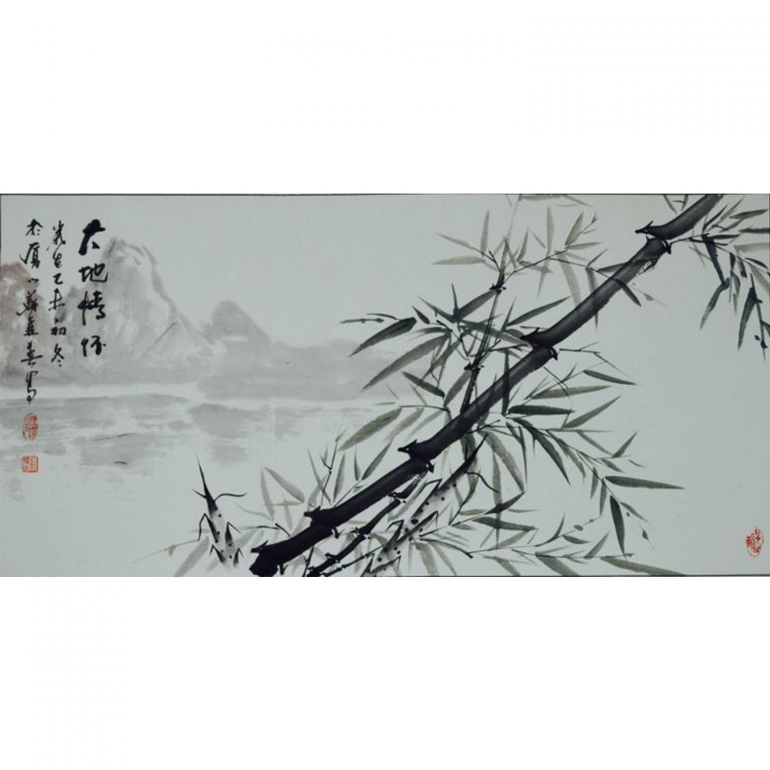 苏进春国画作品《【大地情怀】作者苏进春》