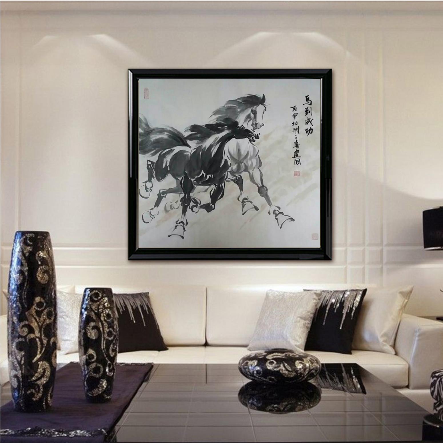 刘建国国画作品《【马到成功】作者刘建国》【图3】