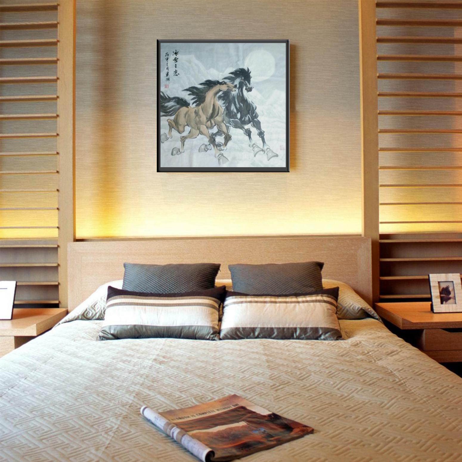 刘建国国画作品《【冰雪之恋】作者刘建国》【图3】