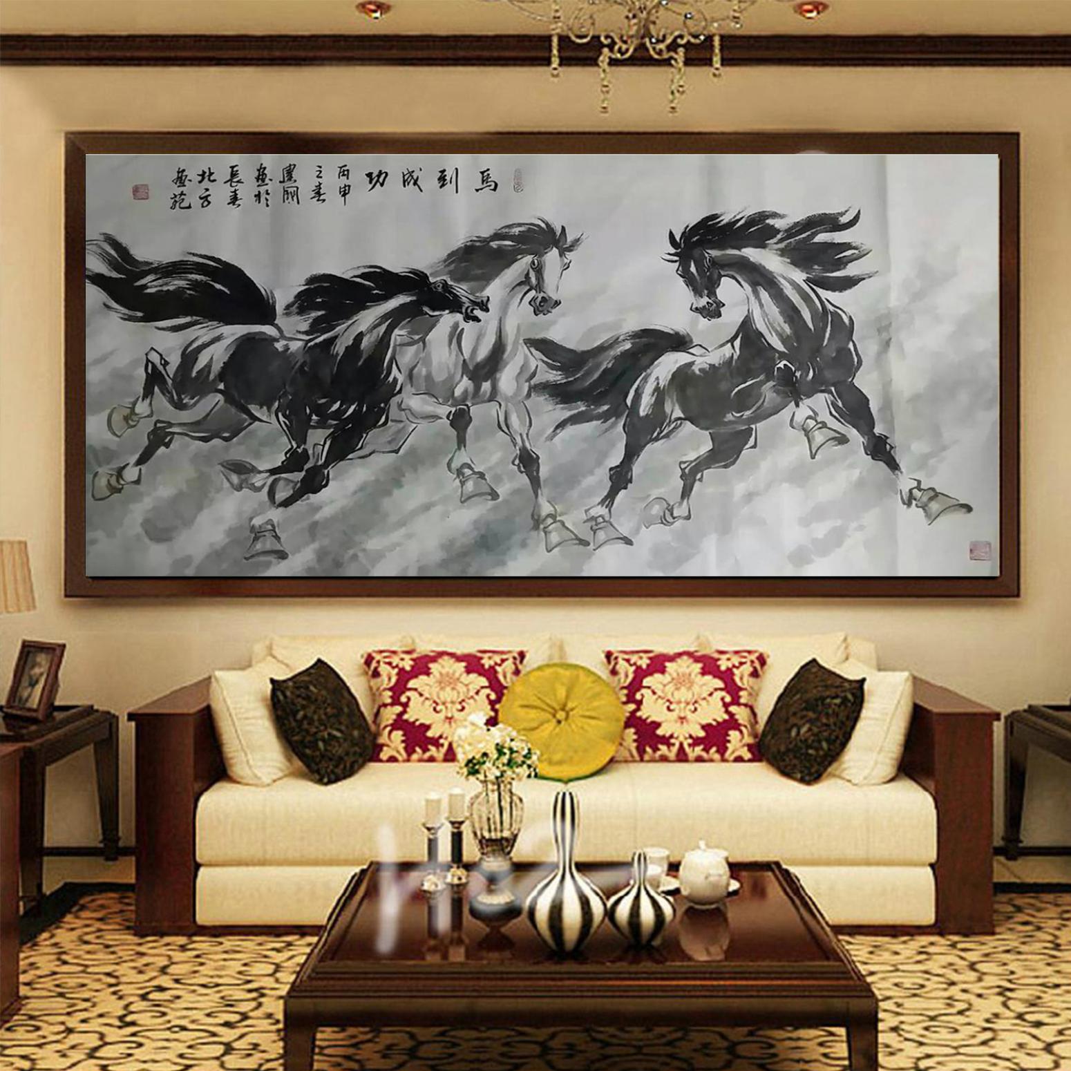 刘建国国画作品《【马到成功】作者刘建国》【图3】