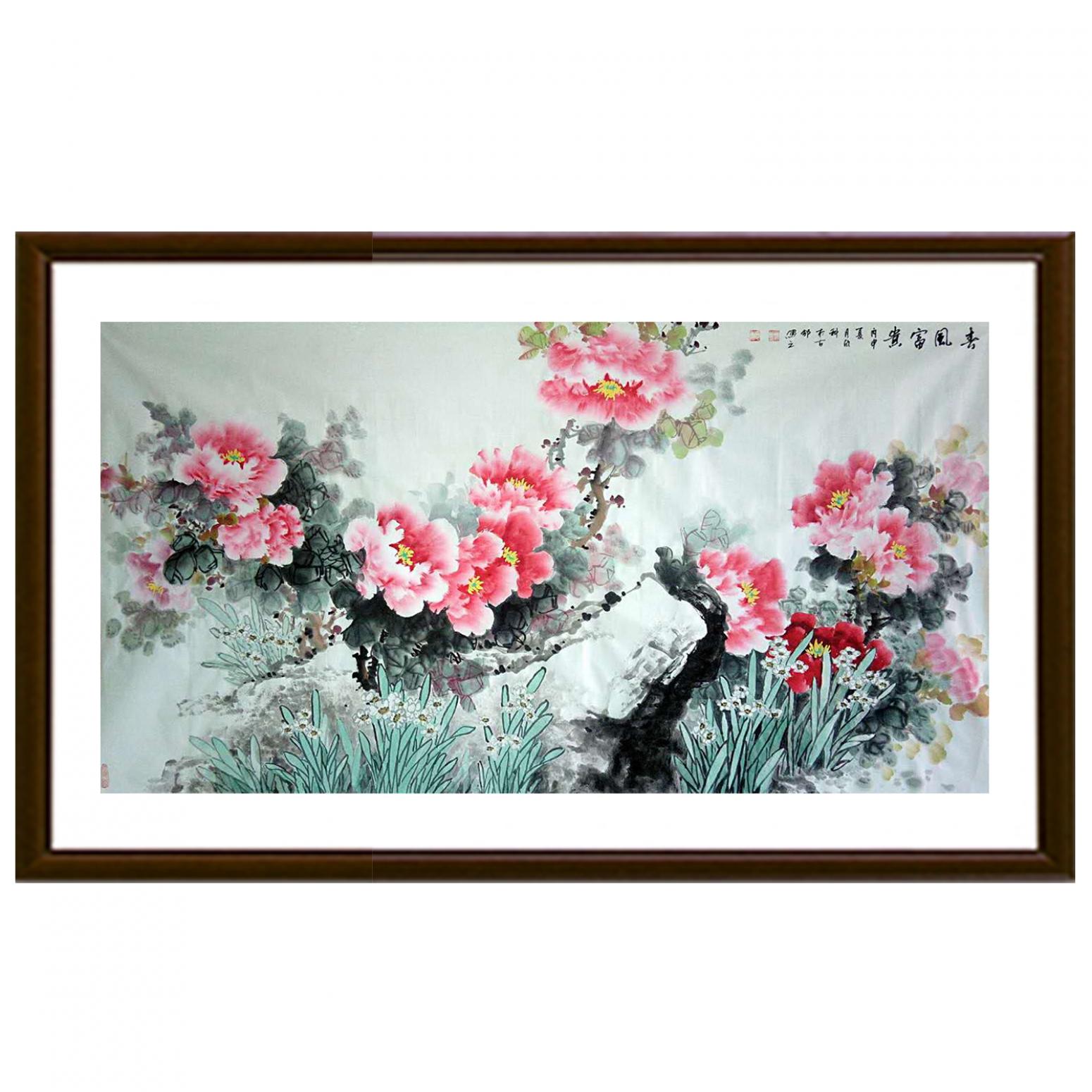 罗欣科国画作品《【富贵图】作者罗欣科》【图2】