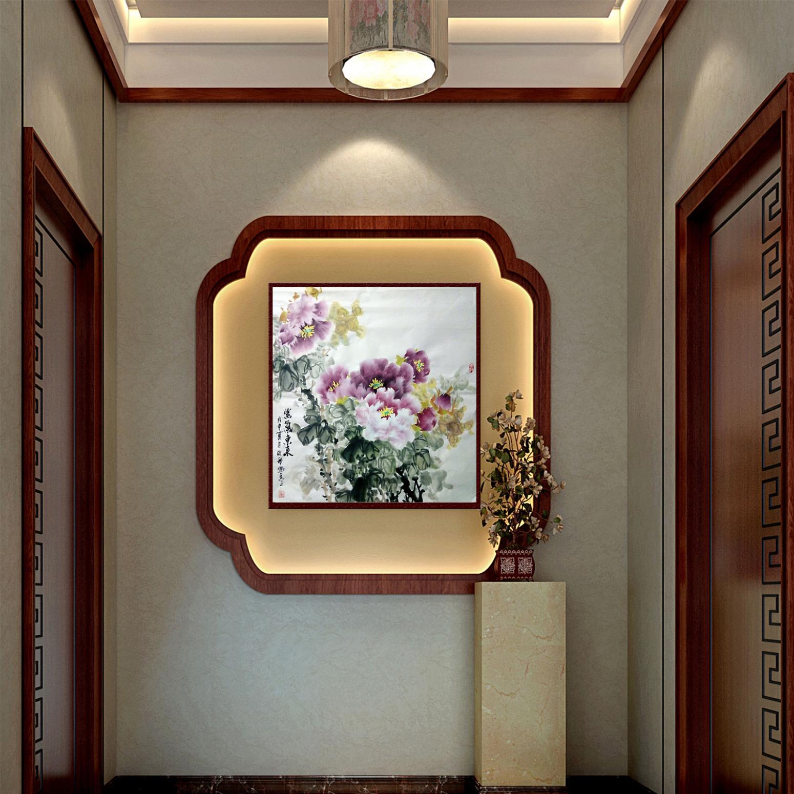 罗欣科国画作品《【紫气东来】作者罗欣科》【图3】