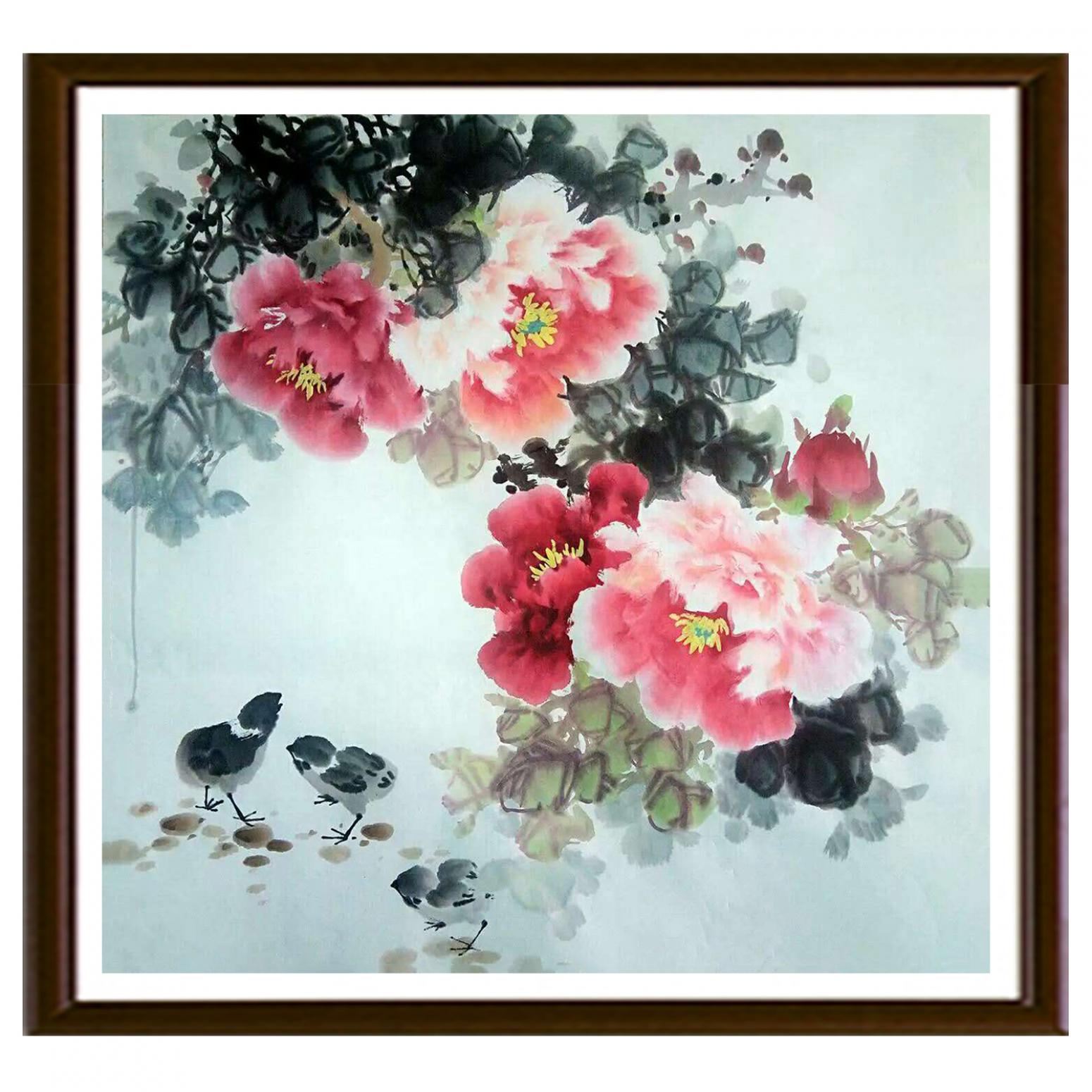 罗欣科国画作品《【牡丹】作者罗欣科》【图2】