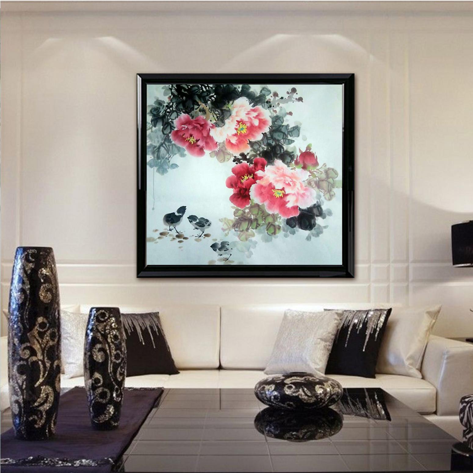 罗欣科国画作品《【牡丹】作者罗欣科》【图3】