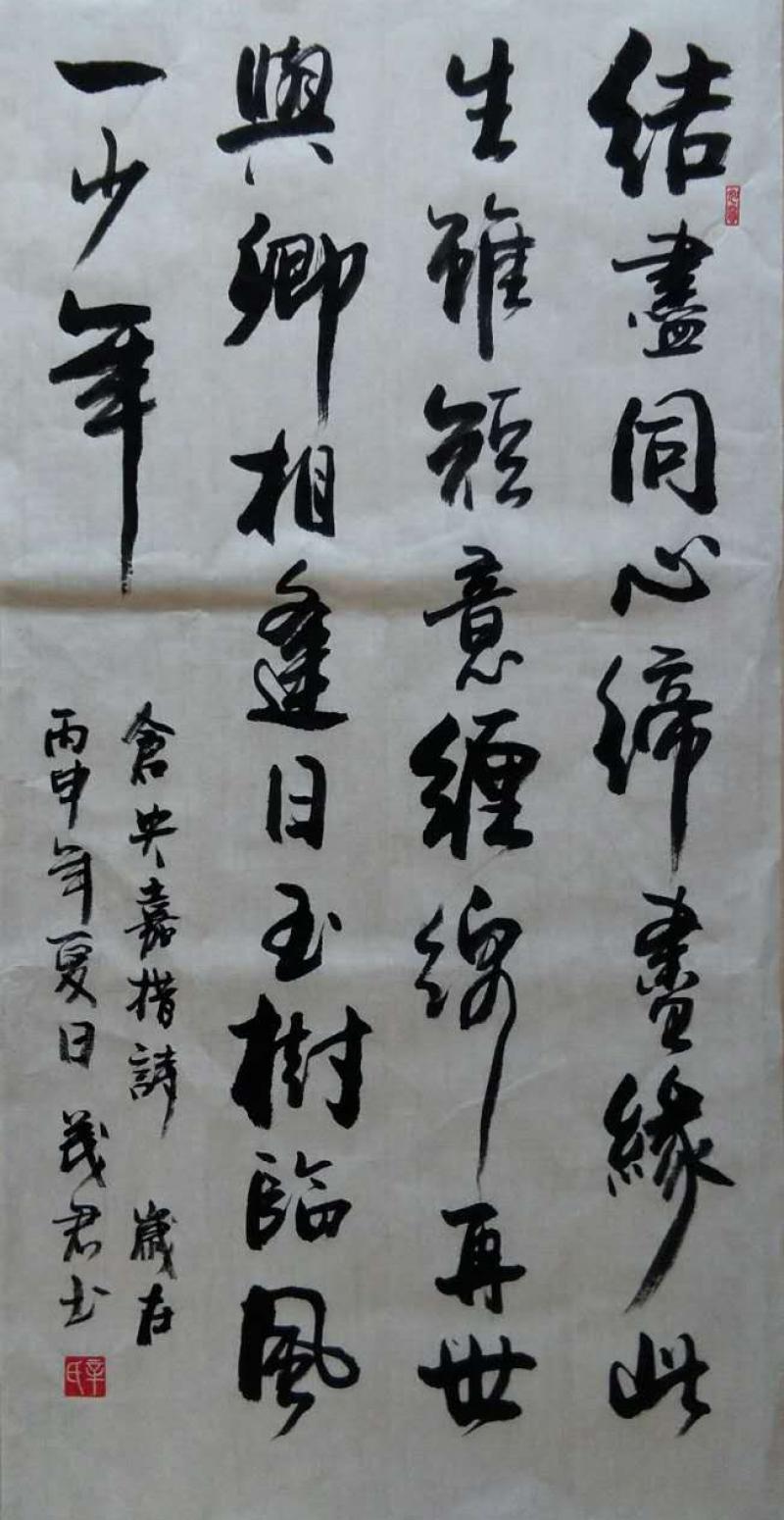 辛茂君书法作品《【书法1】作者辛茂君》【图0】