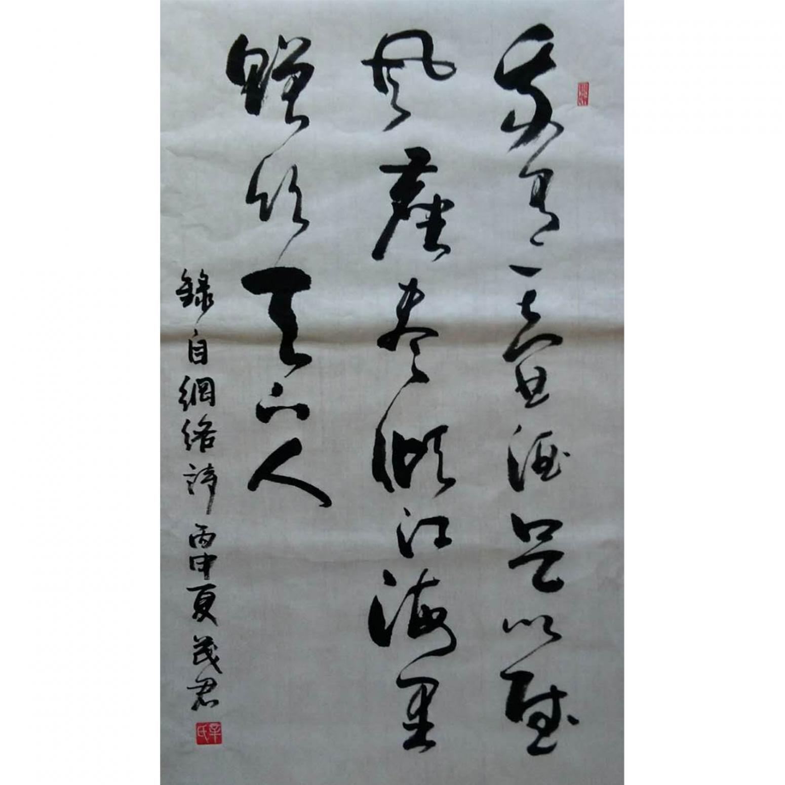 辛茂君书法作品《【书法2】作者辛茂君》