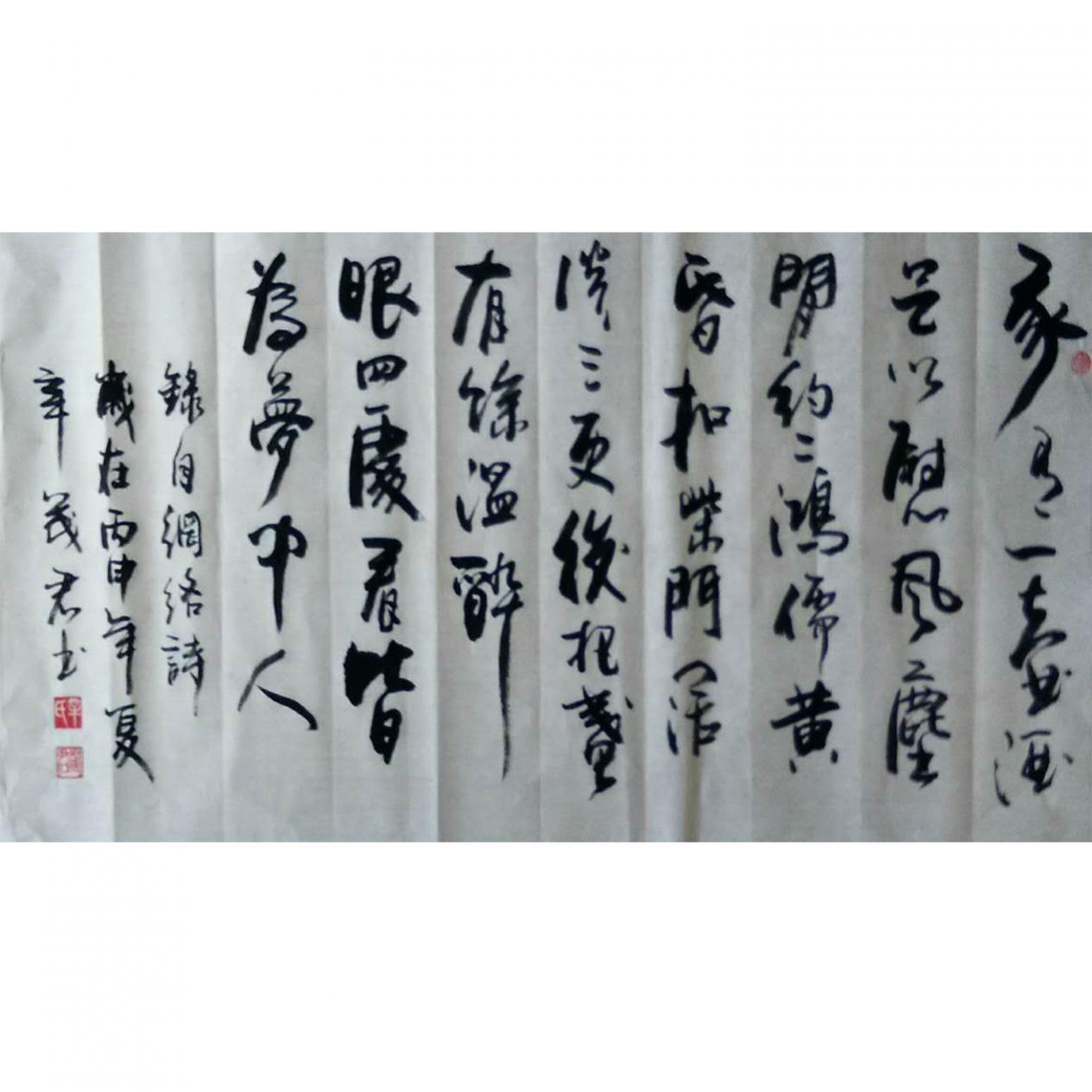 辛茂君书法作品《【书法5】作者辛茂君》